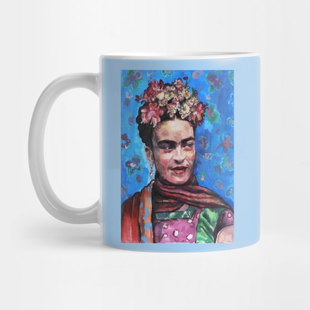 Frida Kahlo portrait - 3. by FanitsaArt